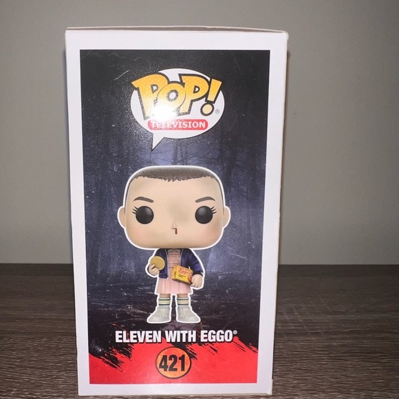 Funko Pop Stranger Things Eleven with Eggo Figure - Picture 4 of 5